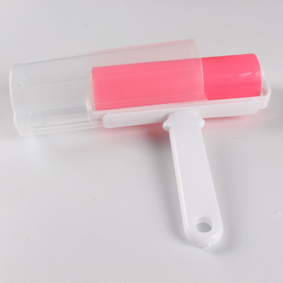 大号可水洗粘毛器粘毛滚筒粘尘纸吸衣服除尘器非可撕式衣物沾毛滚_7