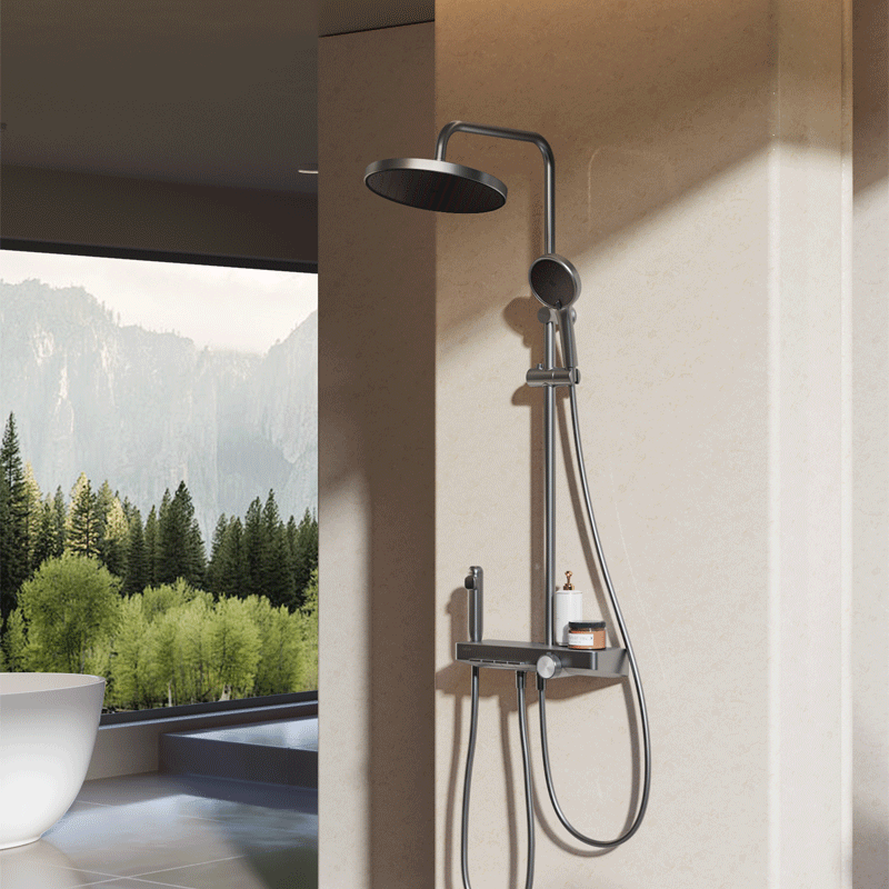 四季沐歌智能淋浴花洒套装卫生间沐浴家用恒温淋浴器