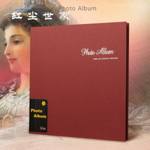 林檎相册12寸绒面自粘式diy覆膜相册商务办公家庭影集相册薄送女朋友老婆生日礼物送女朋友老婆情人节七夕生日礼物