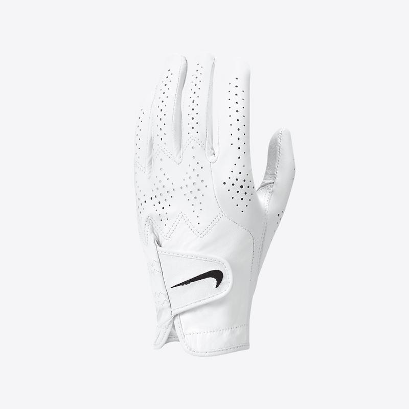 Nike健身训练透气耐磨男士高尔夫手套柔软皮革洞舒适