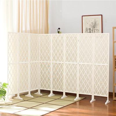 BONJEAN实木屏风隔断客厅小户型折叠移动办公室卧室玄关装饰折屏简约现代