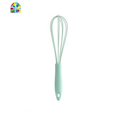 不锈钢迷你手动打蛋器家用烘焙工具奶油打发器面糊油鸡蛋搅拌器 FENGHOU 橄榄绿