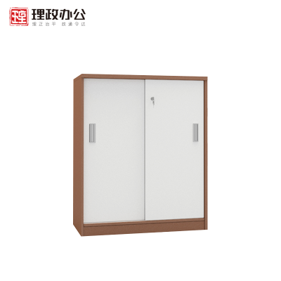 [理政]钢制矮柜 拆装移门柜 铁皮文件柜 钢制办公柜 矮柜 隔断柜 资料柜