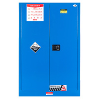 臻远zyaqg-b90工业安全柜防爆柜化学品实验柜可燃液体存储柜 90加仑蓝色