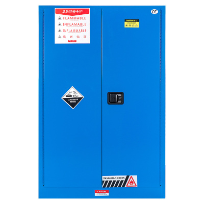 臻远zyaqg-b90工业安全柜防爆柜化学品实验柜可燃液体存储柜 90加仑蓝色