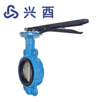 兴酉 对夹式软密封蝶阀 DN65 个