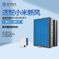 适配小米智米新风机过滤芯米家家用smartmi智米壁挂新风除霾滤网