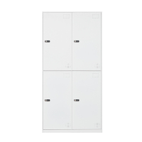 臻远 ZY-WJGD-12 更衣柜员工宿舍储物柜衣物收纳柜 四门