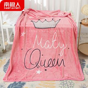 加厚金貂绒儿童毯子幼儿园午休毛毯童毯小被子四季款春夏秋冬季空调薄款被子