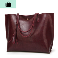 女包包新款2020时尚妈妈大包斜挎包欧美潮单肩包百搭油蜡皮手提包NEW LAKE女士单肩包