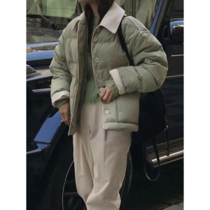 年新款女冬短款棉服宽松加厚小个子棉衣韩版棉袄小香风外套潮