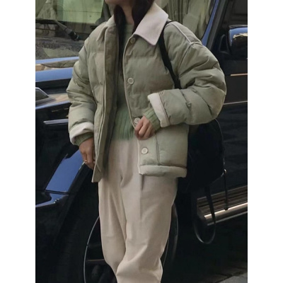 年新款女冬短款棉服宽松加厚小个子棉衣韩版棉袄小香风外套潮