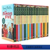 五个小伙伴历险记21册盒装 [正版]五个小伙伴历险记英文原版儿童读物The Famous Five 21册儿童章节冒险侦