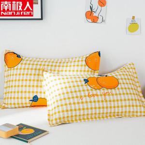 []一对装枕套枕芯枕头套夏季整头套儿童卡通情侣单人用枕夏天春夏秋冬季