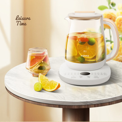 康佳(KONKA)养生壶KYSH-1806E 煮茶器 玻璃保温烧水壶 1.8L家用大容量