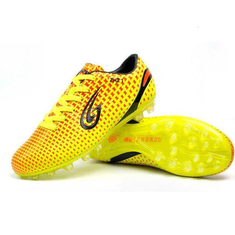 足球鞋碎钉人造草地训练鞋AG女款青少年学生儿童足球鞋男