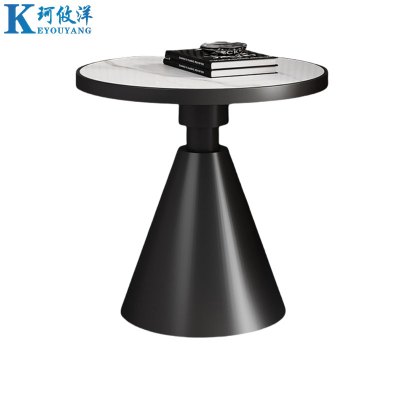 珂攸洋边桌黑色白面500*500*600mm张