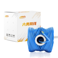 领柯捷 LKJ-WX09 300.00米/箱 0.57mm六类4对非屏蔽 网线(计价单位:箱)蓝色