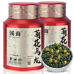 菊花乌龙安溪铁观音浓香型2026新茶春茶菊花乌龙茶兰花香茶叶罐装