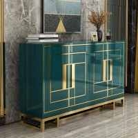 轻奢餐边柜后现代简约玄关柜客厅储物柜现代餐厅边柜北欧茶水柜