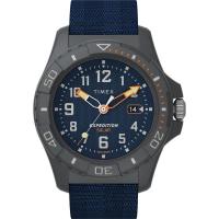 Timex/天美时石英指针潜水手表欧美潮牌中性款蓝盘防水运动腕表
