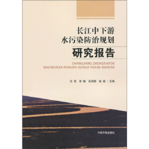 正版新书]长江中下游水污染防治规划研究报告王东9787511112989