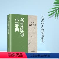 名言佳句小辞典 [正版]名言佳句小辞典感悟人生语录大全人生感悟初中生高中生小学生名人名言经典语录励志书籍格言警句优美句子