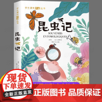 昆虫记彩图注音版法布尔著三年级必一二年级阅读课外书带拼音经典书目正版原著完整版昆虫记全集儿童版科普百科书籍