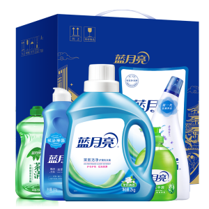 蓝月亮深层去渍手洗洗衣液4.5kg组合装低泡易漂温和护衣敏感肌适用