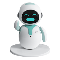 Eilik陪伴机器人 桌面陪伴 情感互动电子玩具生日节日礼物蓝色