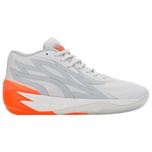 彪马(Puma)PUMA篮球鞋男款舒适休闲IMeva注入低帮运动鞋 Orange/Grey 49