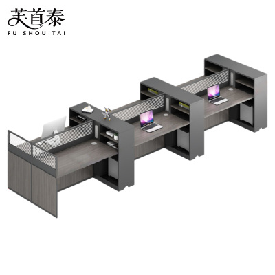 芙首泰屏风工位六人位450*120*110cm张