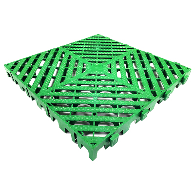 臻远 ZY3121315地格栅塑料拼接地板垫网格垫板 绿色