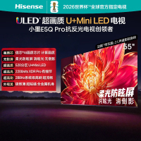 海信电视小墨 55E5Q Pro 55英寸 520分区U+Mini LED 信芯芯片 柔光防眩屏 288Hz高刷
