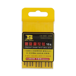 波斯(BOSI) 荧光系列精品麻花钻 1.5mm 盒
