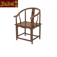 锦北靠背椅配套桌椅单人坐椅家用木凳商用办公椅功夫泡茶椅 围椅