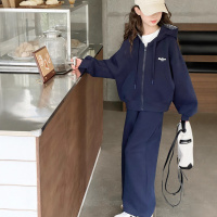 女童套装春秋新款女大童秋装洋气卫衣儿童外套时髦女孩卫裤运动裤