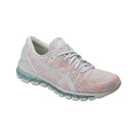 ASICS跑步鞋女缓震舒适透气干爽贴合脚型稳定支撑多彩拼接