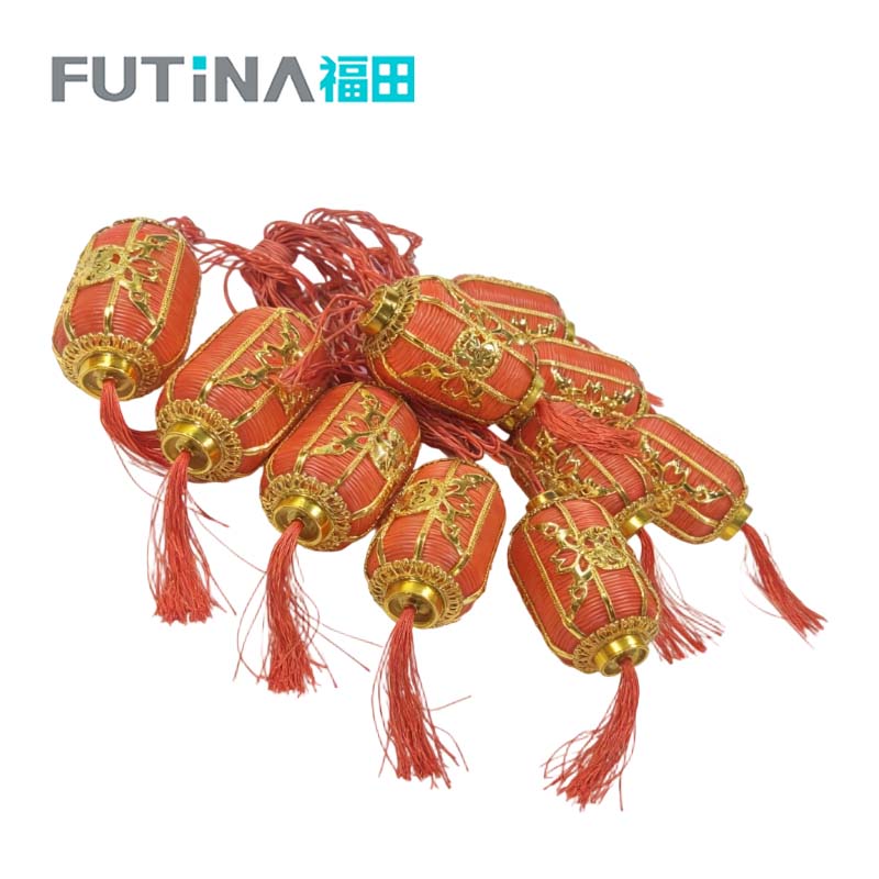 福田 金边冬瓜灯笼串灯彩灯 5米10灯*8# 条