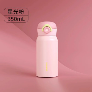 富光弹跳盖316不锈钢保温杯学生上学专用孕产妇成人儿童便携水杯子
