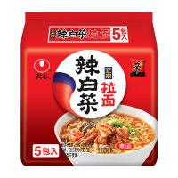 农心正宗辣白菜辛拉面五连包 120g*5袋*2组