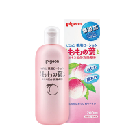 日本贝亲桃子水 桃叶精华液宝宝液体爽身粉痱子水婴儿爽身露200ml