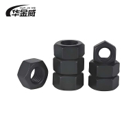 华金威 六角螺母4.8级 GB/T6170 M6 100个 /包