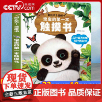 [央视网]那么大 地板书 宝宝的第一本触摸书 早教触摸书婴儿书感官刺激绘本 那么大地板书 1岁撕不烂立体儿童读物 QH