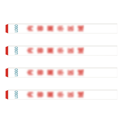 Makeid BZ-D31-TCM[C] 警示贴 100mm*1200mm 1 套 红白