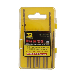 波斯(BOSI) 荧光系列精品麻花钻 2.5mm 盒