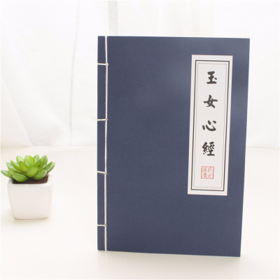 林檎日记本抖音同款道具武林武功秘籍笔记本子文具记事本学生奖品三字经手帐定制古书籍创意功夫书法本子送女朋友老婆生日礼物送女