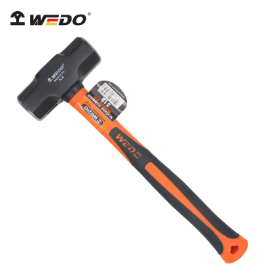 维度(WEDO)WD678-14 包塑柄八角锤 碳钢 14磅(14lb)方头锤 重型手锤