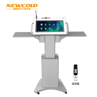 钮鹿客/NEWCLOD X3 23.8英寸智能讲台 教学会议 升降主持台 无线投屏 电脑一体机