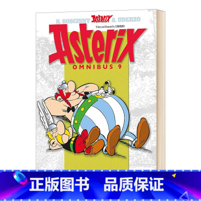 高卢英雄历险记25-27 [正版]英文原版 Asterix Asterix Omnibus 1 高卢英雄历险记1-3 合